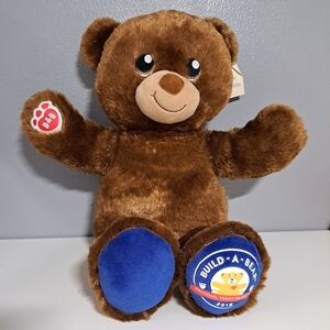 2018 Build‎ A Bear "National Teddy Bear Day" Brown Plush Teddy Bear, 15"